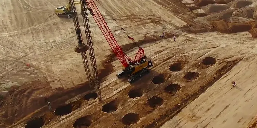 Illustrative image of Dynamic compaction design in Launceston