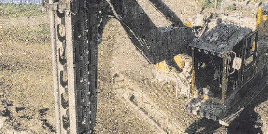Illustrative image of Deep Soil Mixing (DSM) design in Launceston
