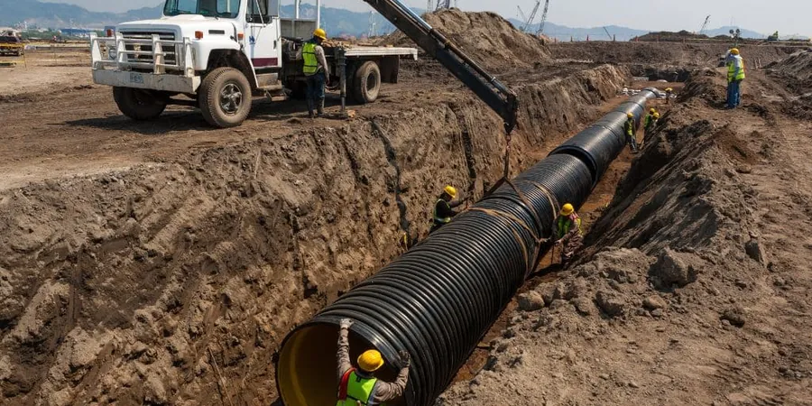 Illustrative image of Geotechnical drainage design in Launceston