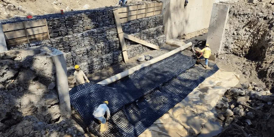Illustrative image of Geogrid specification in Launceston