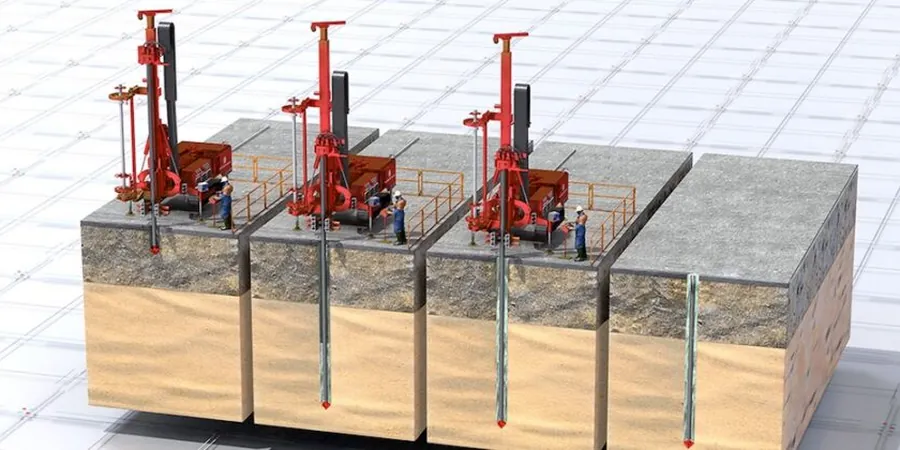 Illustrative image of Micropile design in Launceston
